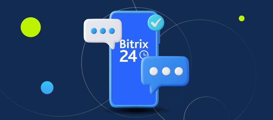 Usando mensagens de SMS no Bitrix24