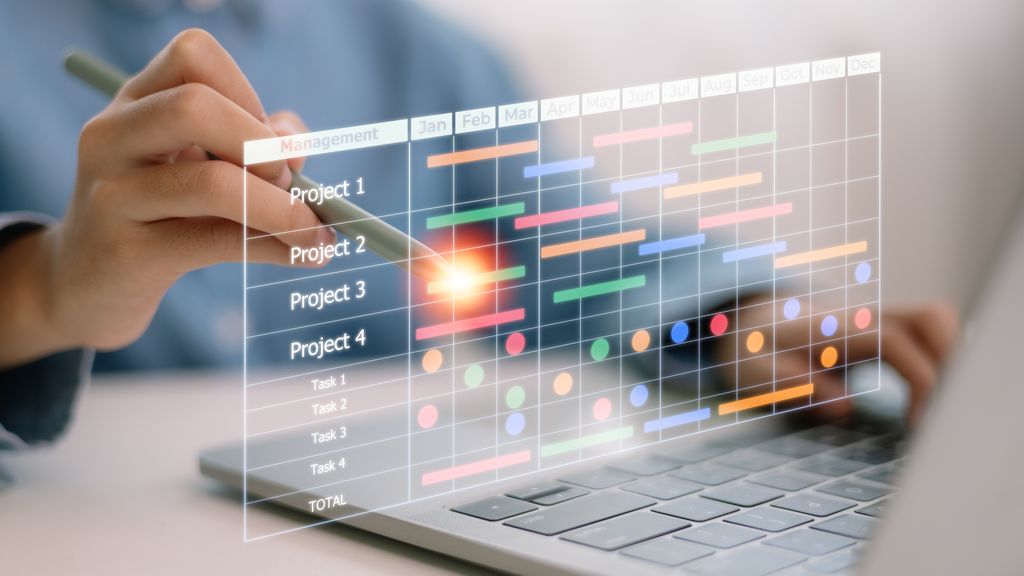 Simplificando gráficos de Gantt