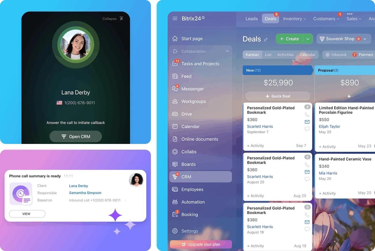 Bitrix24 é a solução perfeita.