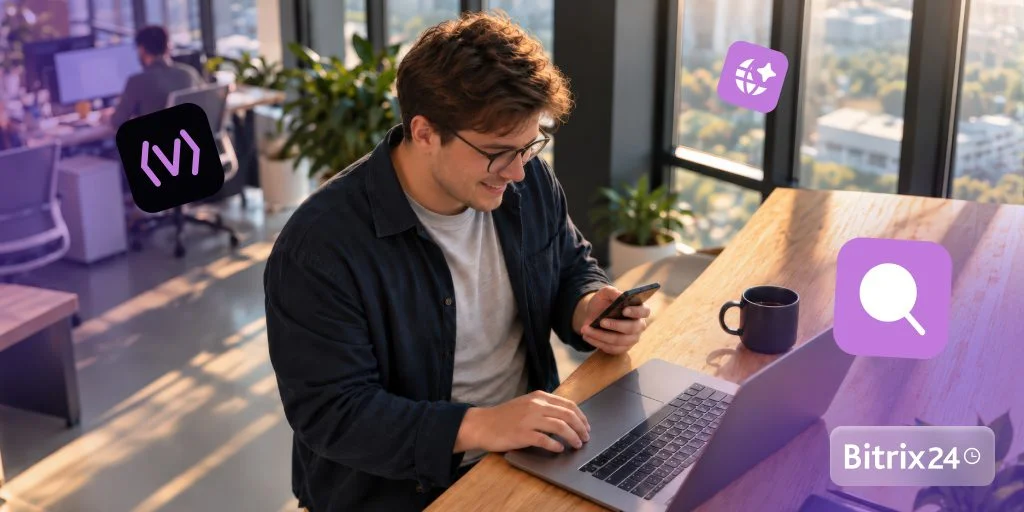 Como funciona a busca com IA no Alaio Vibecode
