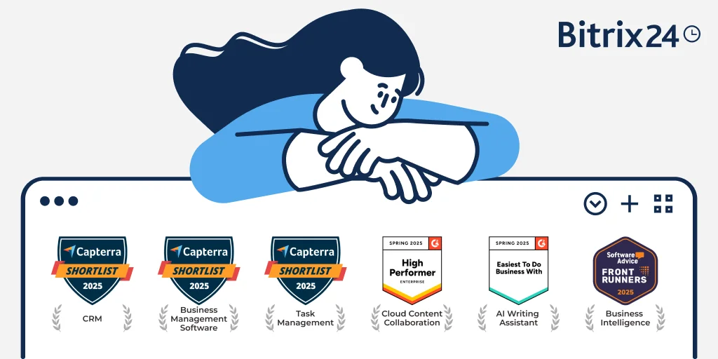 O Bitrix24 recebe prêmios importantes no mercado de software