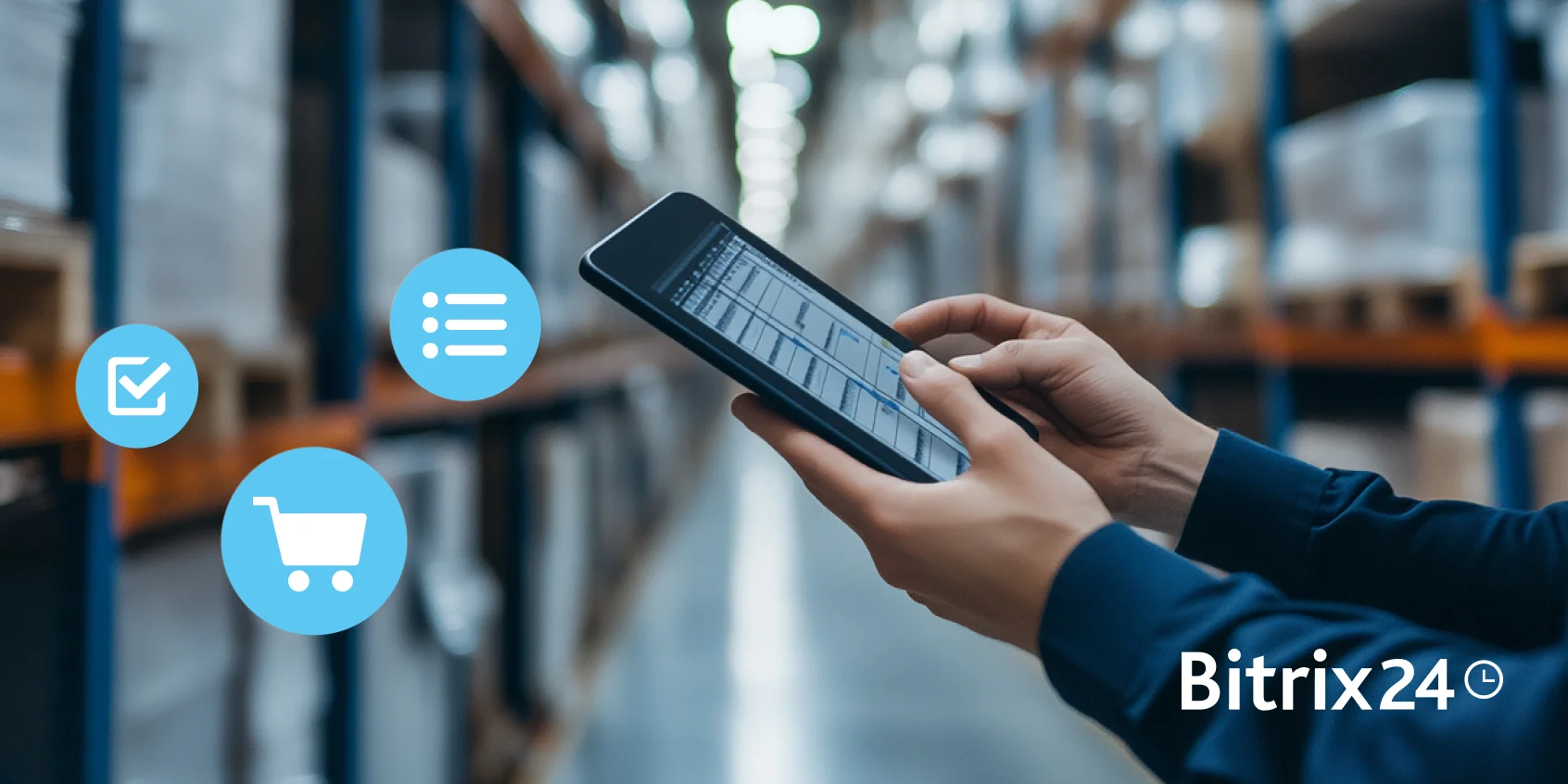 Gestão de Estoque no Bitrix24: Documentos de Baixa e Transferência