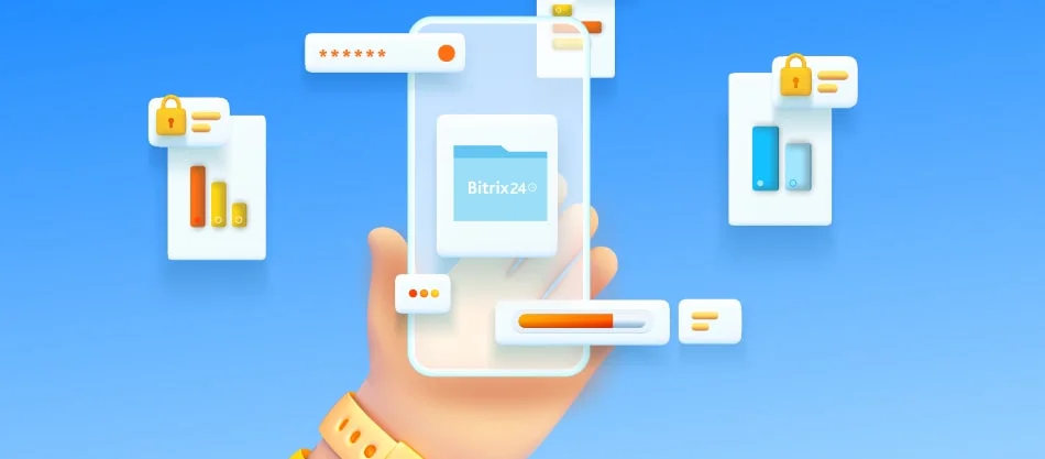 Bloqueando um documento para edição no Bitrix24 Drive