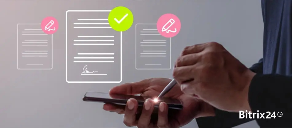 Automatize assinaturas eletrônicas no RH com Bitrix24