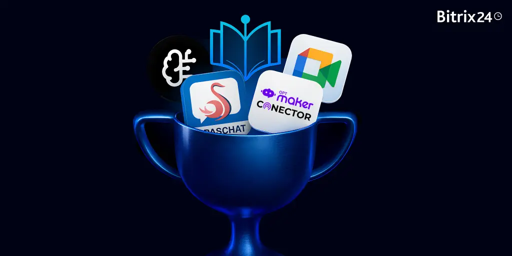 Top 5 aplicativos do Market Bitrix24 para turbinar sua produtividade em 2025