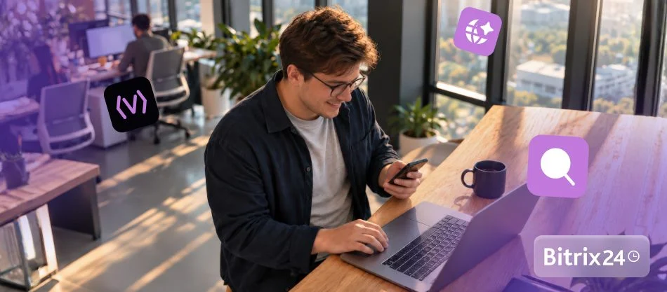 Como funciona a busca com IA no Alaio Vibecode