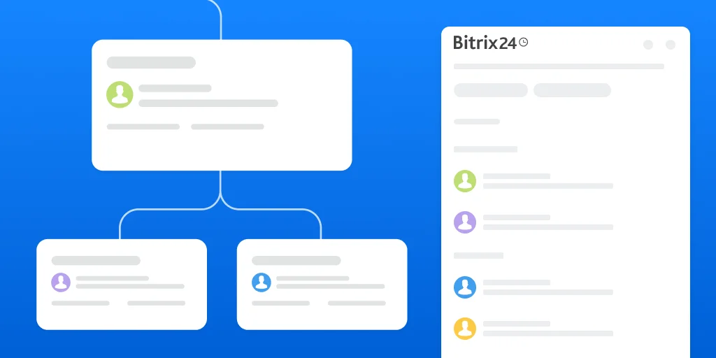 Estrutura da Empresa no Bitrix24
