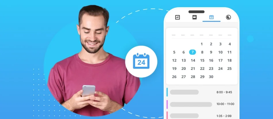 Novas funções no Calendário do aplicativo móvel do Bitrix24