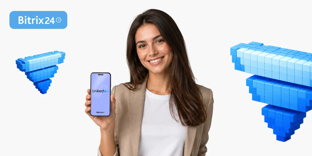 Como integrar LinkedIn ao Bitrix24 com o Linked24.io