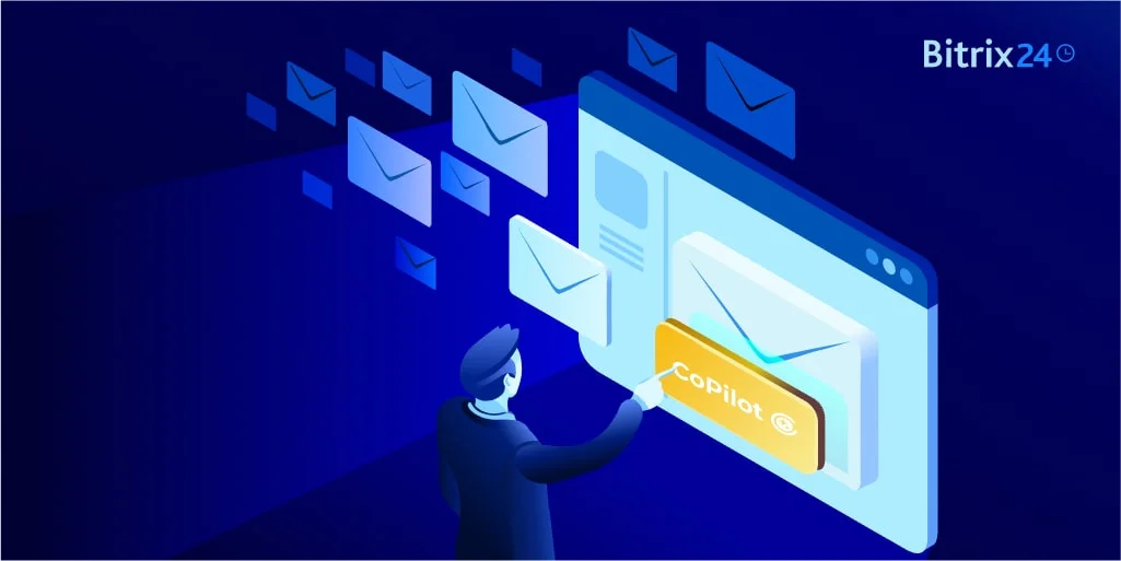 CoPilot: O Assistente de IA que Transforma sua Experiência de E-mail no Bitrix24