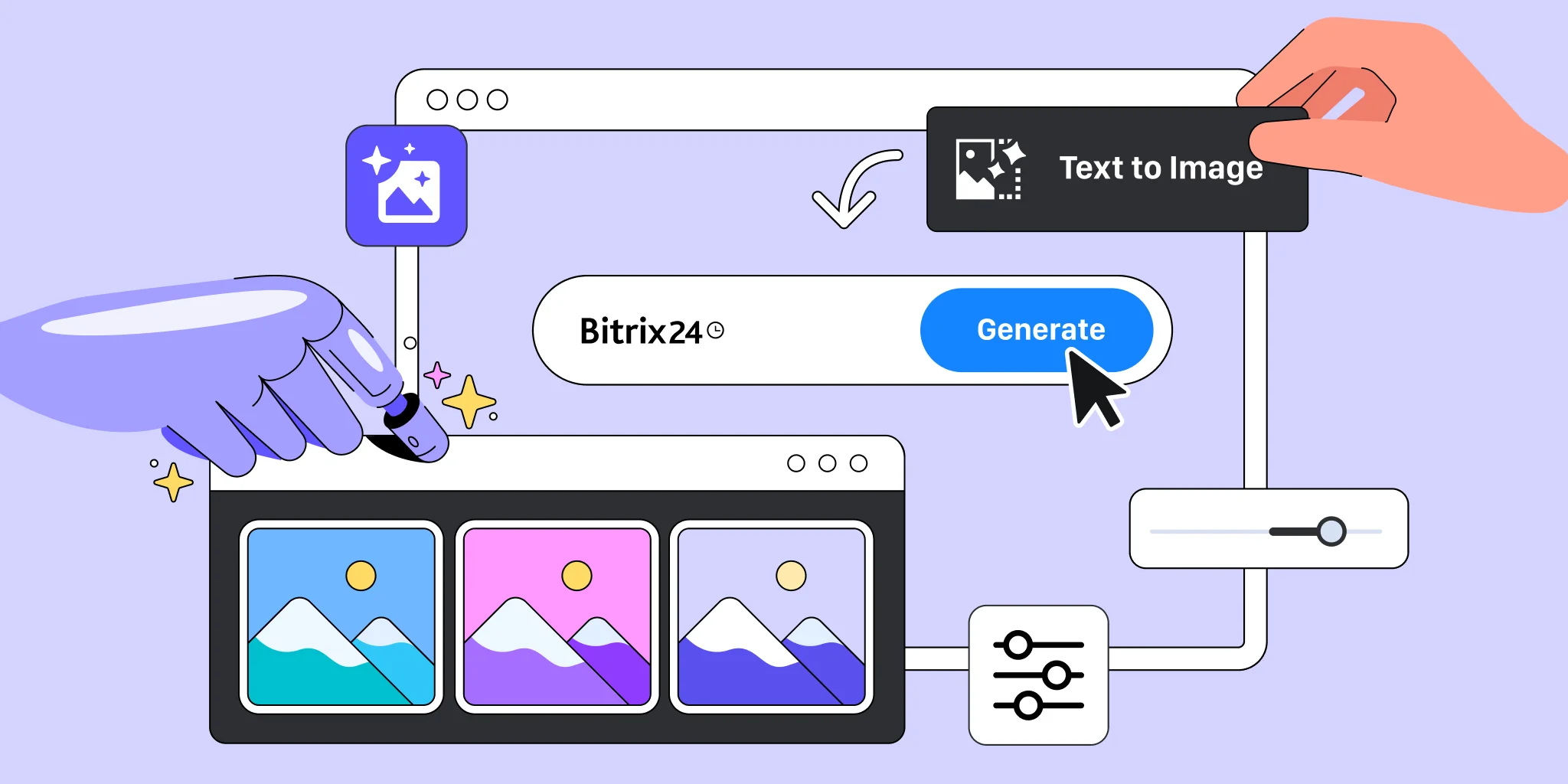 CoPilot para Sites: criação de imagens