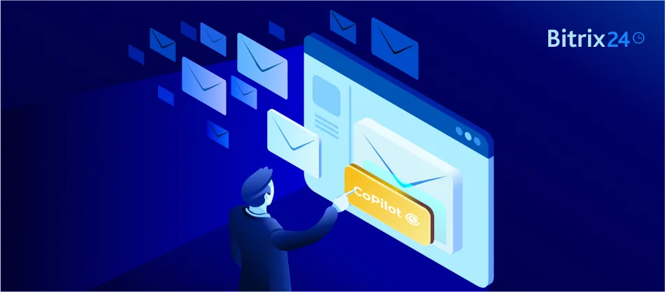 CoPilot: O Assistente de IA que Transforma sua Experiência de E-mail no Bitrix24
