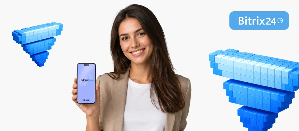 Como integrar LinkedIn ao Bitrix24 com o Linked24.io