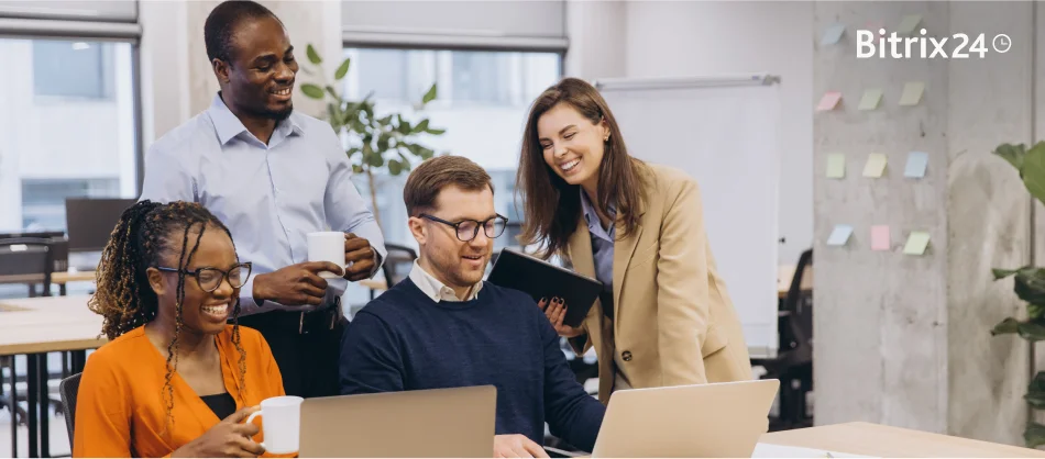 Equipes multifuncionais no Bitrix24: colaboração além dos departamentos