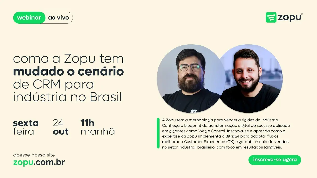 Como a Zopu tem mudado o cenário de CRM para indústria no Brasil
