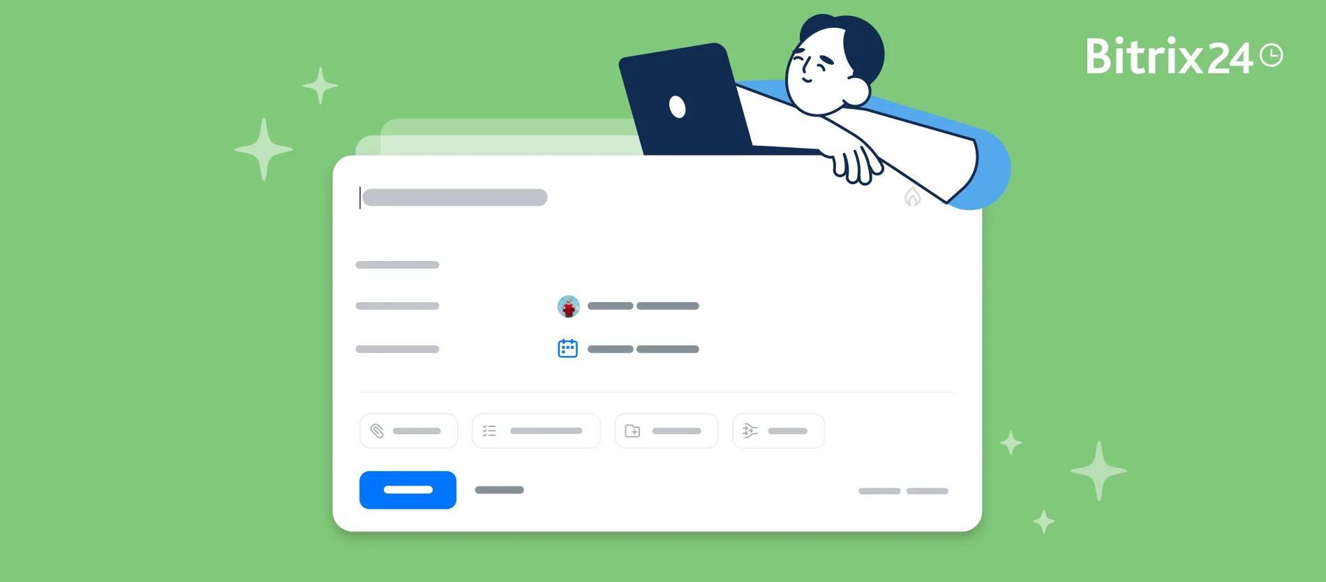 Criação rápida de tarefas: agilidade com foco no essencial