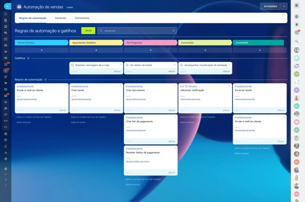  automação de vendas