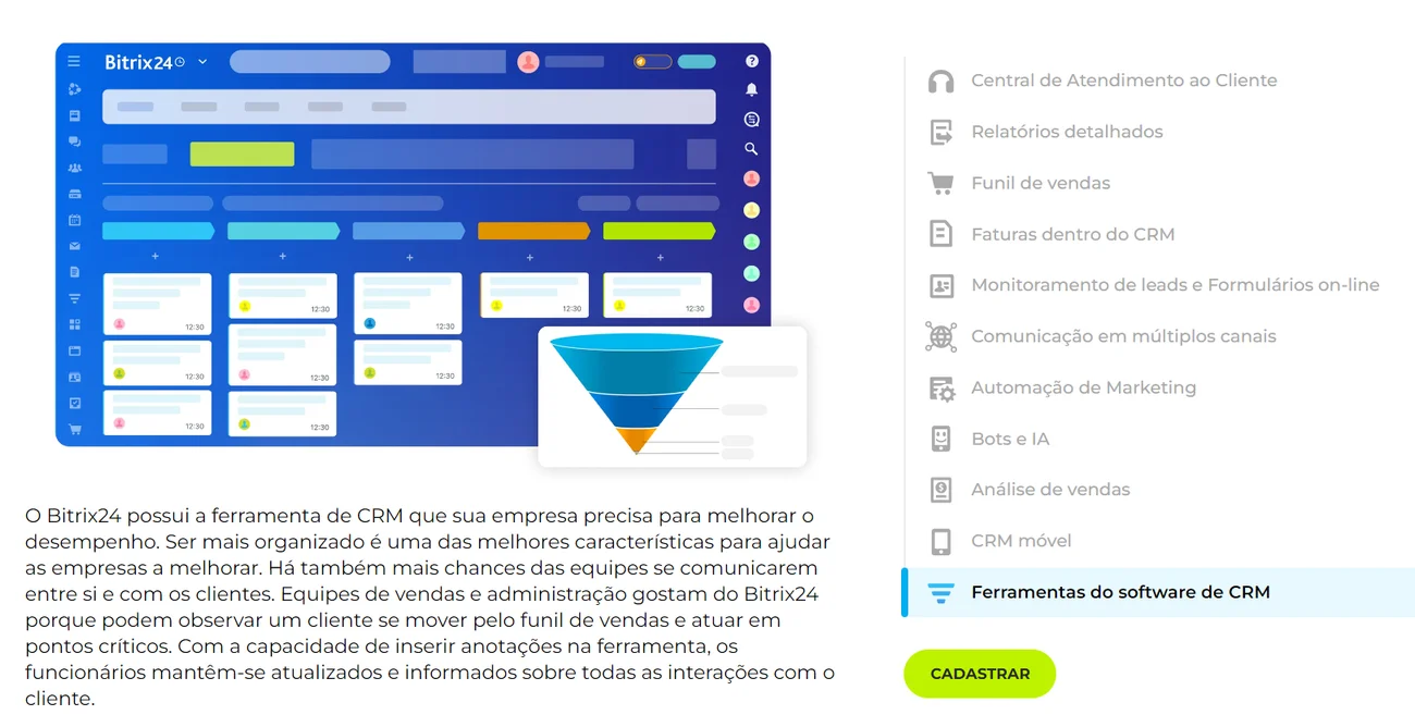 Os 5 melhores CRMs que você pode escolher em 2024