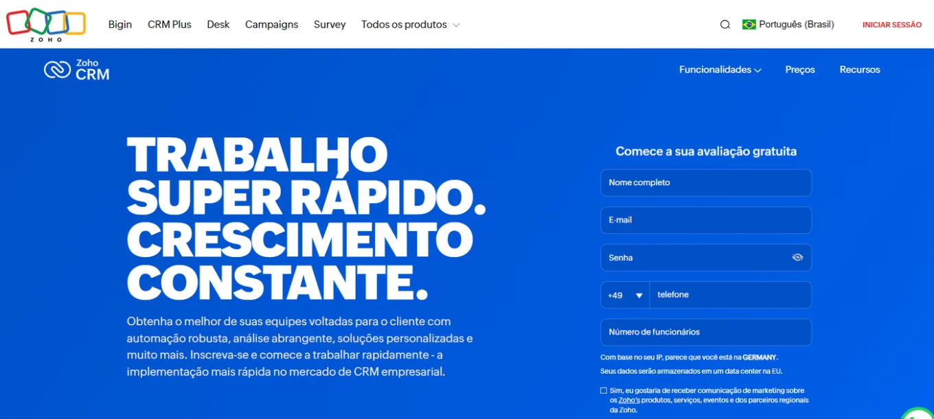 Zoho CRM