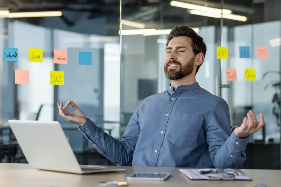 5 minutos para recarregar a mente